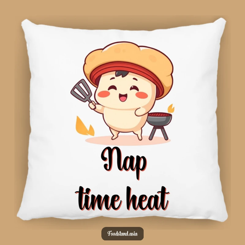 Funny Bao Bun Grilling Pillow: Cozy Comfort with a Smoky Charm