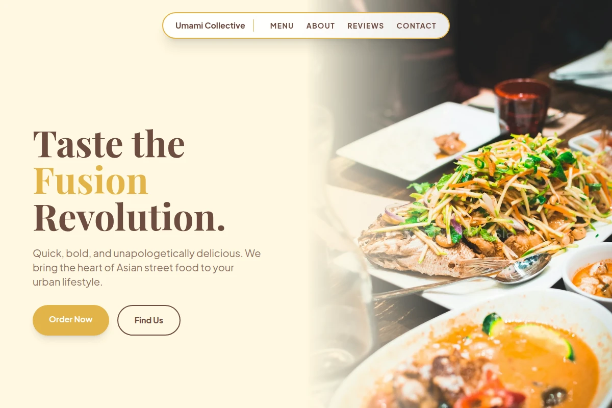 Kiosk Asian Fusion Food