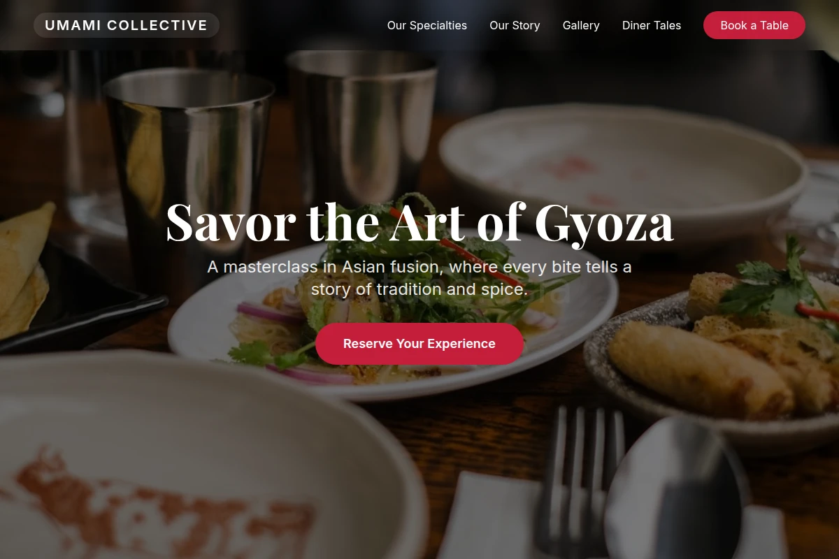 Gyoza Asian Fusion Food