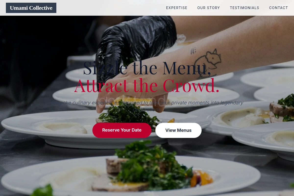Menu Catering