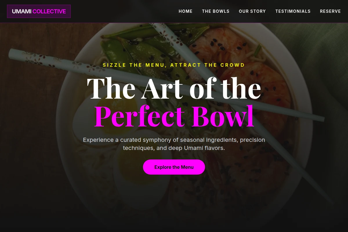 Bowl Japanese Food