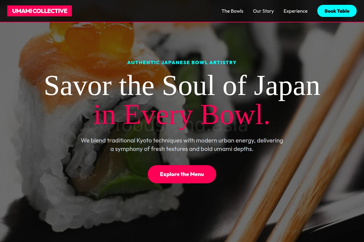 Bowl Japanese Food