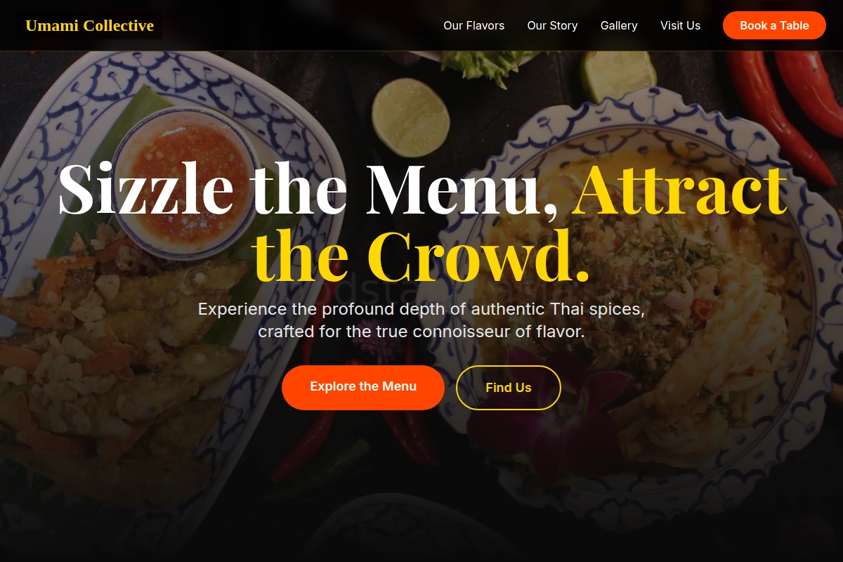 Savory Thai Food