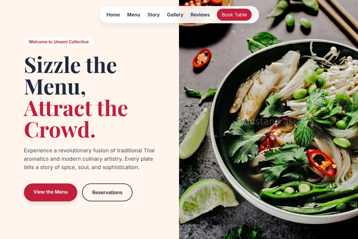 Fusion Thai Food