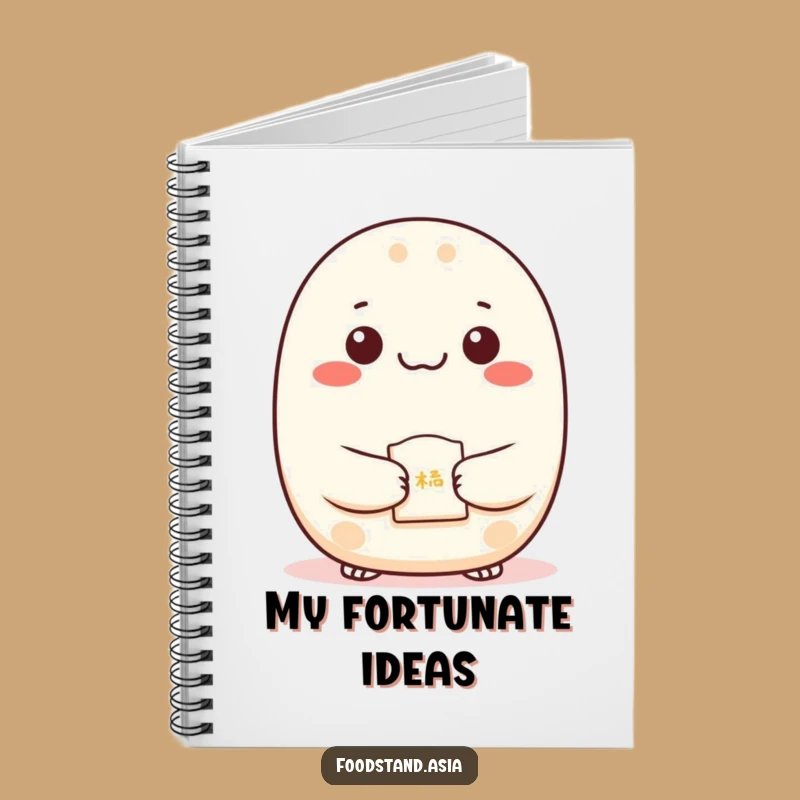 Funny Bao Notebook: Content Cookie Journal Gift for Lucky Ideas