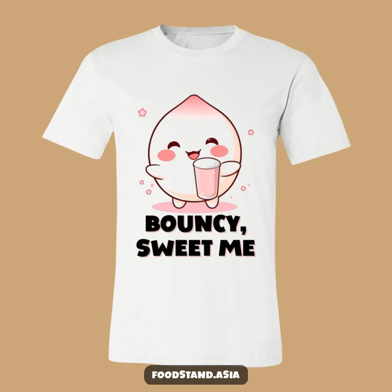 Funny Mochi T-Shirt: Boba Bounce for Adorable Fun Gift